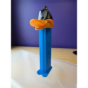 Daffy Duck PEZ Dispenser 1993 Warner Bros Hungary Blue Stem